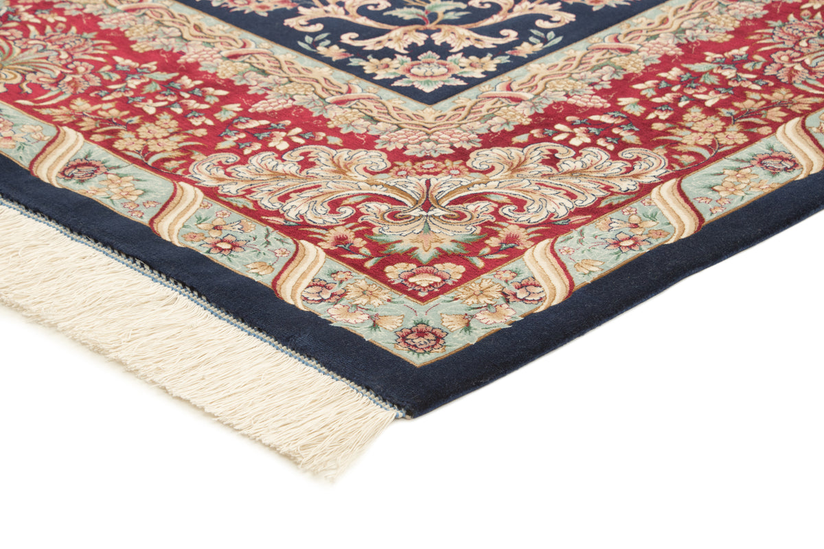 Rechteck Teppich Ghom Design in Dunkelblau von Hadorn™ - Lifestyle Image