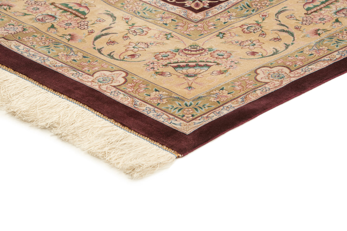 Rechteck Teppich Ghom Design in Lila von Hadorn™ - Lifestyle Image