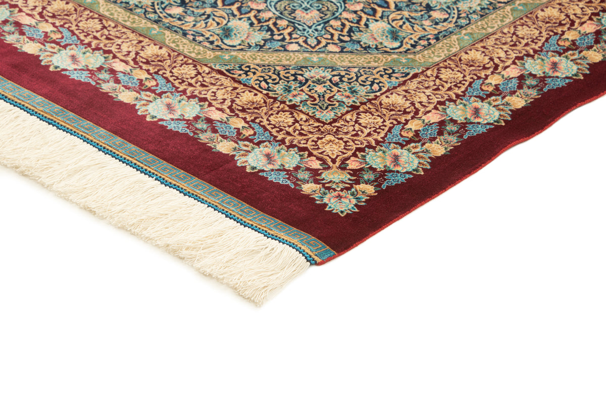 Rechteck Teppich Ghom Design in Rot von Hadorn™ - Lifestyle Image