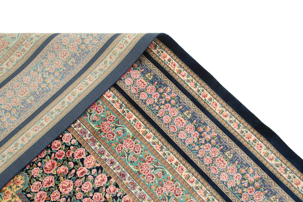 Rechteck Teppich Ghom Design in Rosa von Hadorn™ - Lifestyle Image