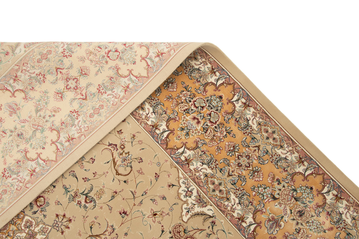 Rechteck Teppich Ghom Design in Beige von Hadorn™ - Lifestyle Image