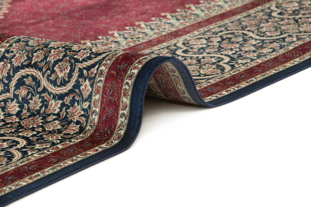 Rechteck Teppich Ghom Design in Rot von Hadorn™ - Lifestyle Image