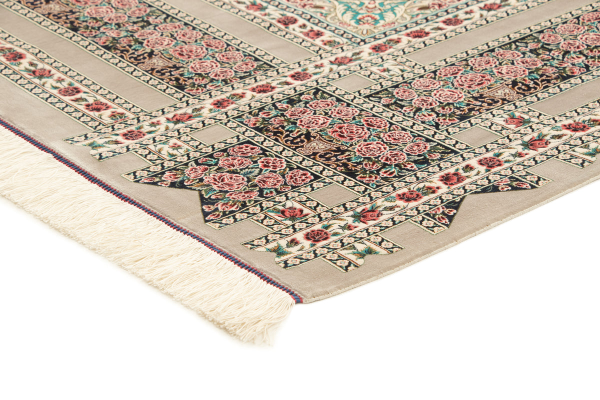 Rechteck Teppich Ghom Design in Grau von Hadorn™ - Lifestyle Image