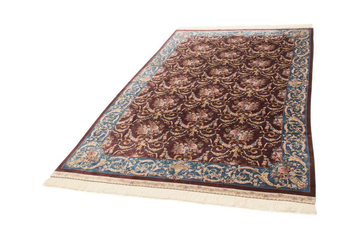 Rechteck Teppich Ghom Design in Lila von Hadorn™ - Lifestyle Image