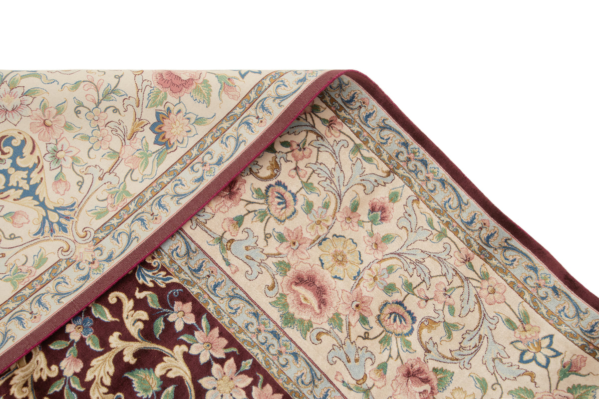 Rechteck Teppich Ghom Design in Lila von Hadorn™ - Lifestyle Image