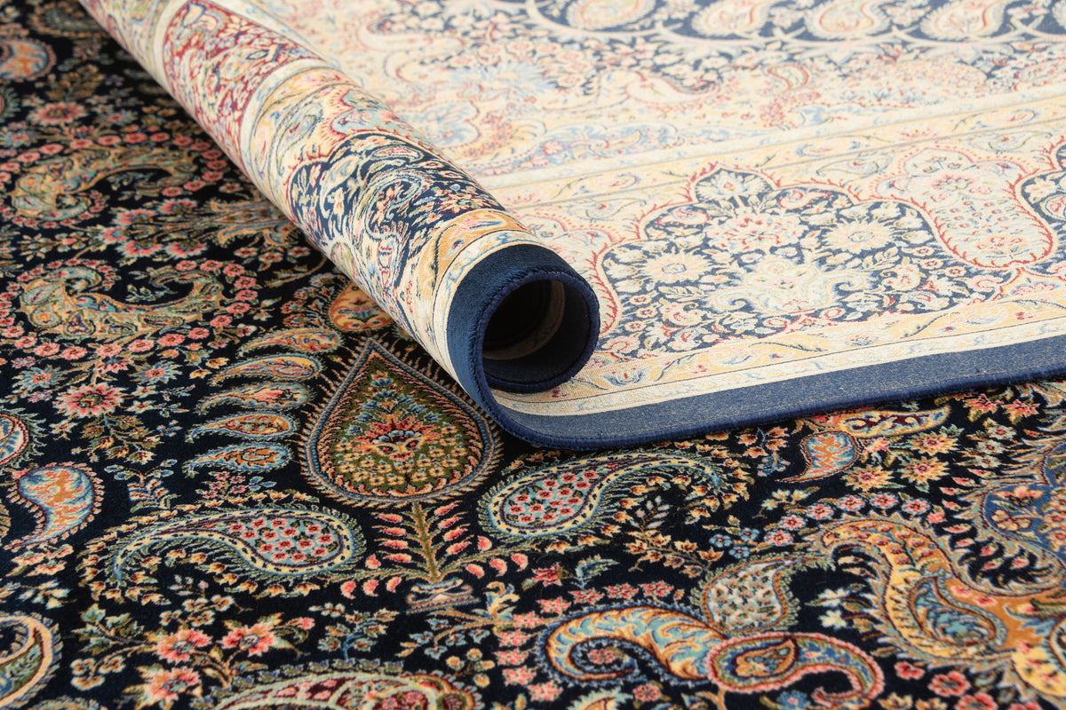 Rechteck Teppich Ghom Design in Beige von Hadorn™ - Lifestyle Image