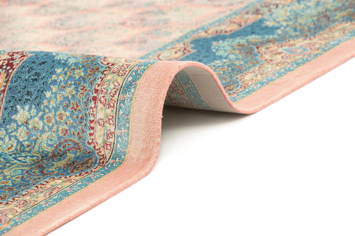 Rechteck Teppich Ghom Design in Creme von Hadorn™ - Lifestyle Image