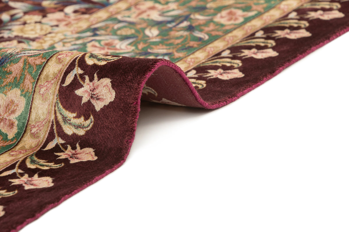 Rechteck Teppich Ghom Design in Beige von Hadorn™ - Lifestyle Image