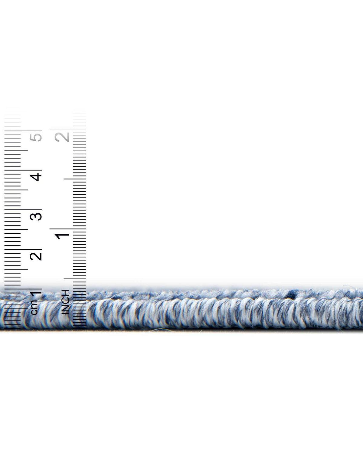 Rund Teppich Vista in Blau von Hadorn™ - Lifestyle Image