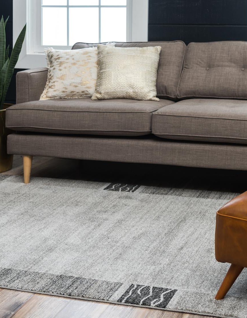Rechteck Teppich Loft in Hellgrau von Hadorn™ - Lifestyle Image