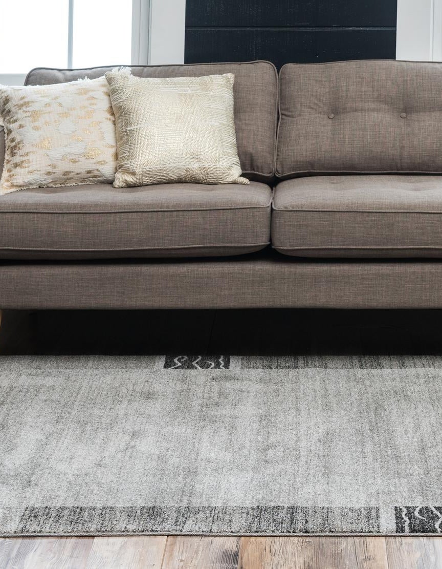 Rechteck Teppich Loft in Hellgrau von Hadorn™ - Lifestyle Image