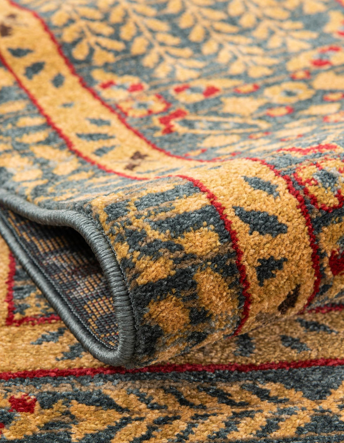 Rechteck Teppich Mamluk in Blau von Hadorn™ - Lifestyle Image