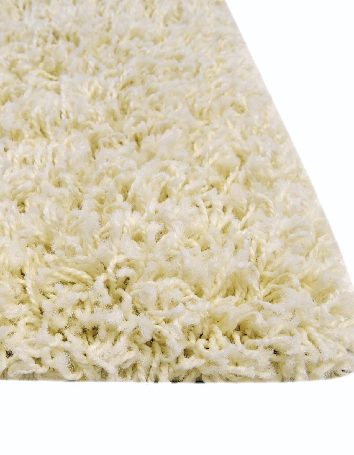 Quadratisch Hochflorteppich Solid Shag in Beige von Hadorn™ - Lifestyle Image