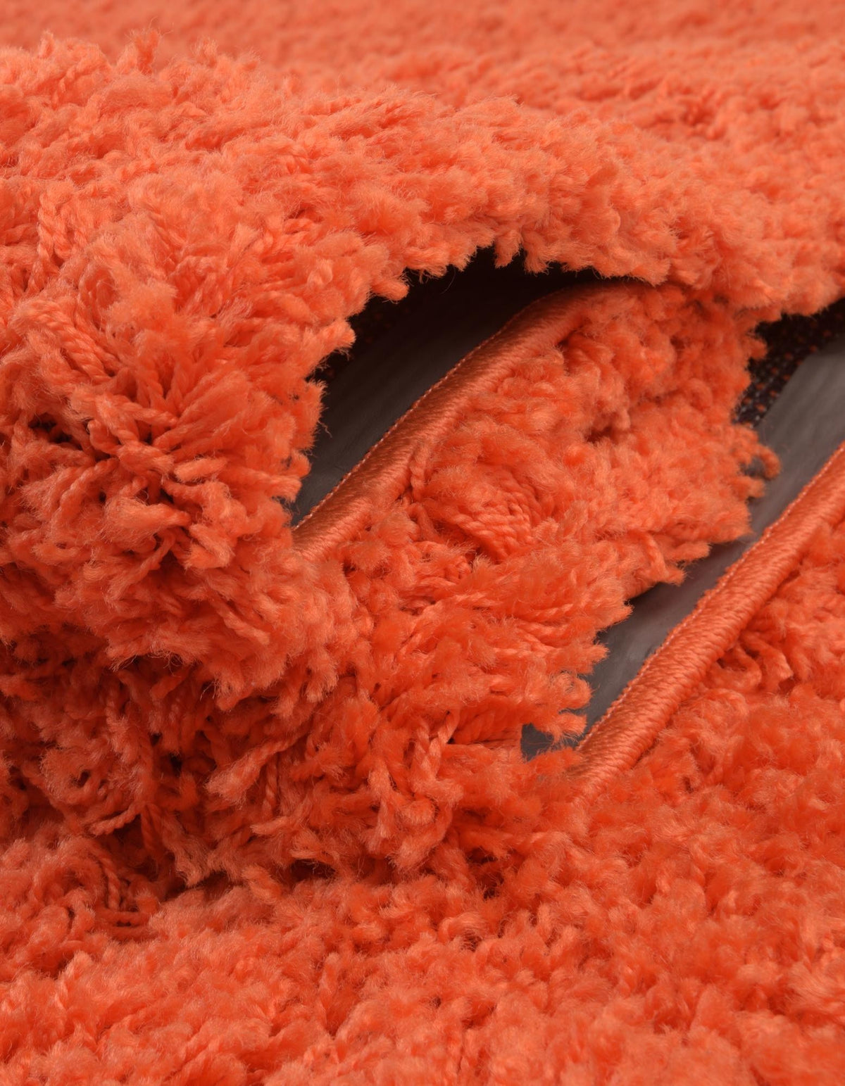 Läufer Hochflorteppich Solid Shag in Orange von Hadorn™ - Lifestyle Image