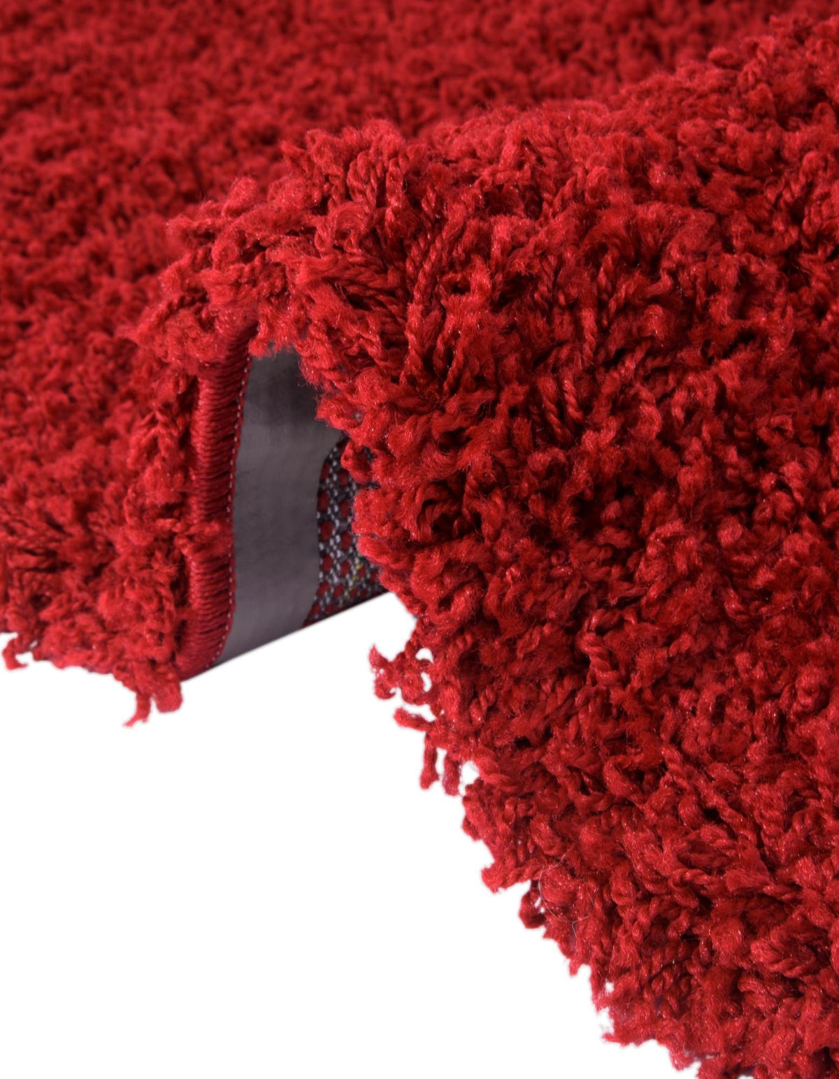 Läufer Hochflorteppich Solid Shag in Rot von Hadorn™ - Lifestyle Image