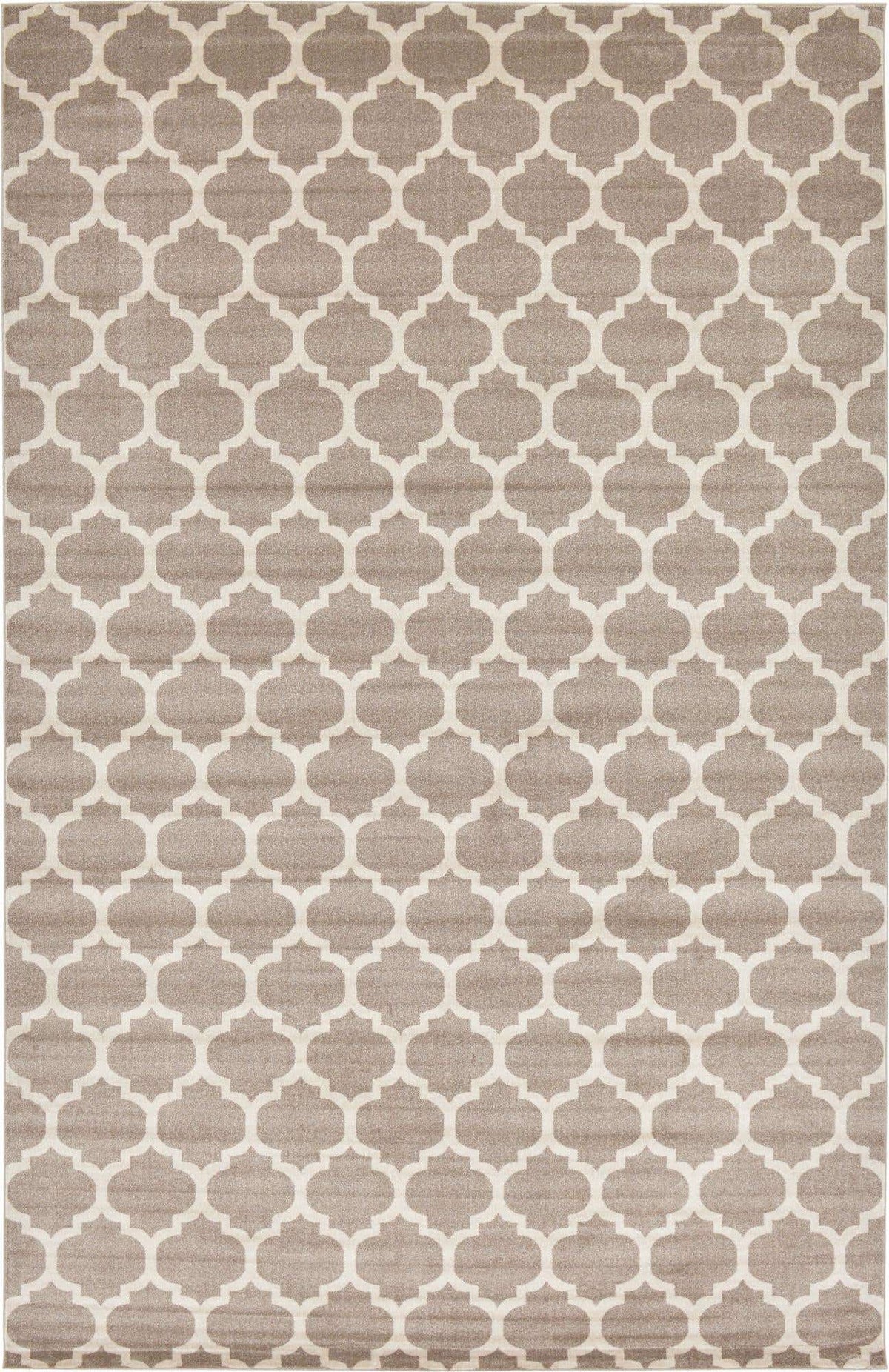 Rechteck Teppich Trellis in Hellbraun von Hadorn™ - Lifestyle Image
