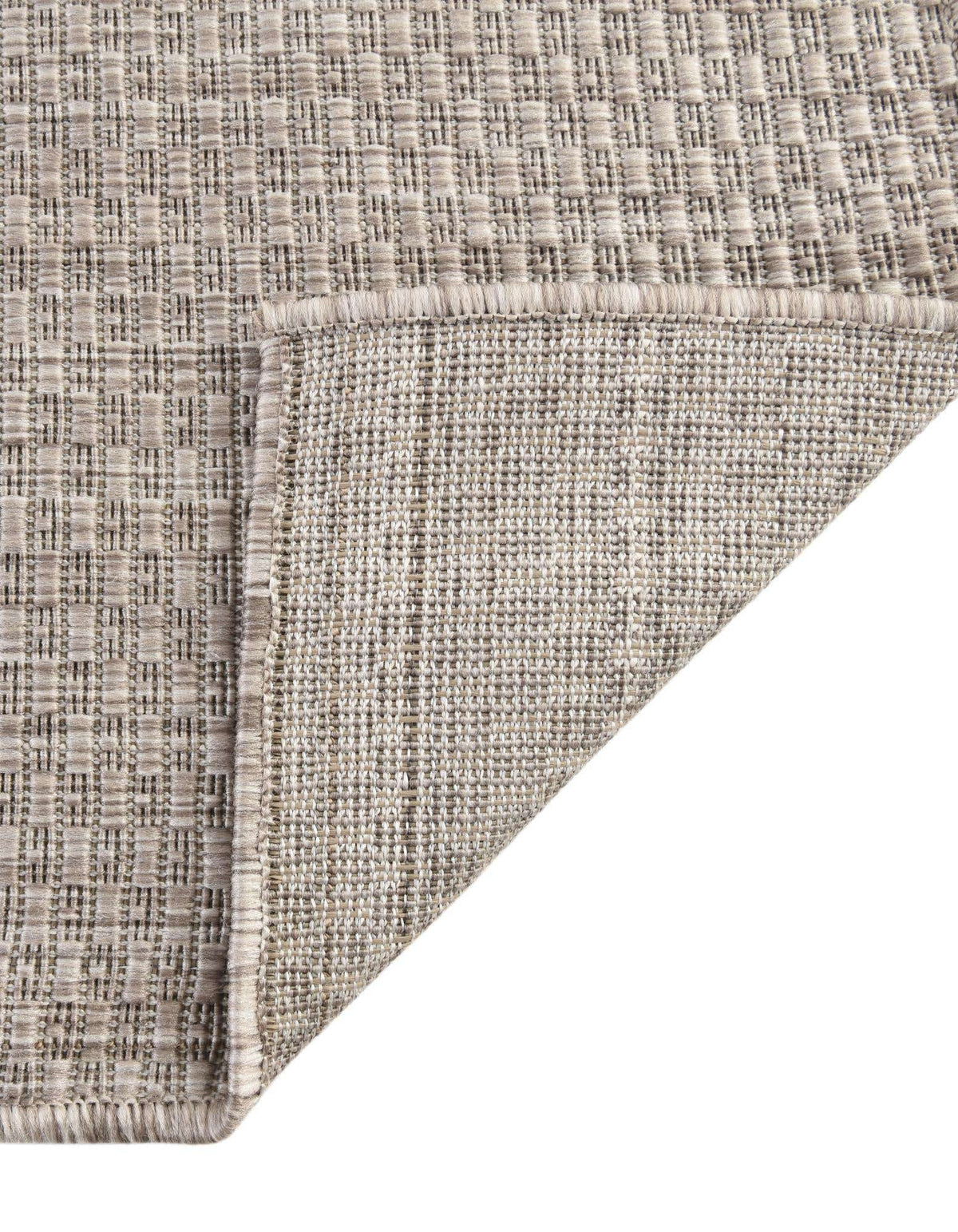 Rechteck Outdoor Teppich Tulum Outdoor Solid in Beige von Hadorn™ - Lifestyle Image