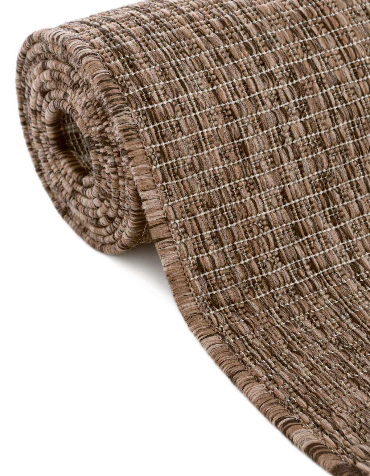 Rechteck Outdoor Teppich Tulum Outdoor in Hellbraun von Hadorn™ - Lifestyle Image