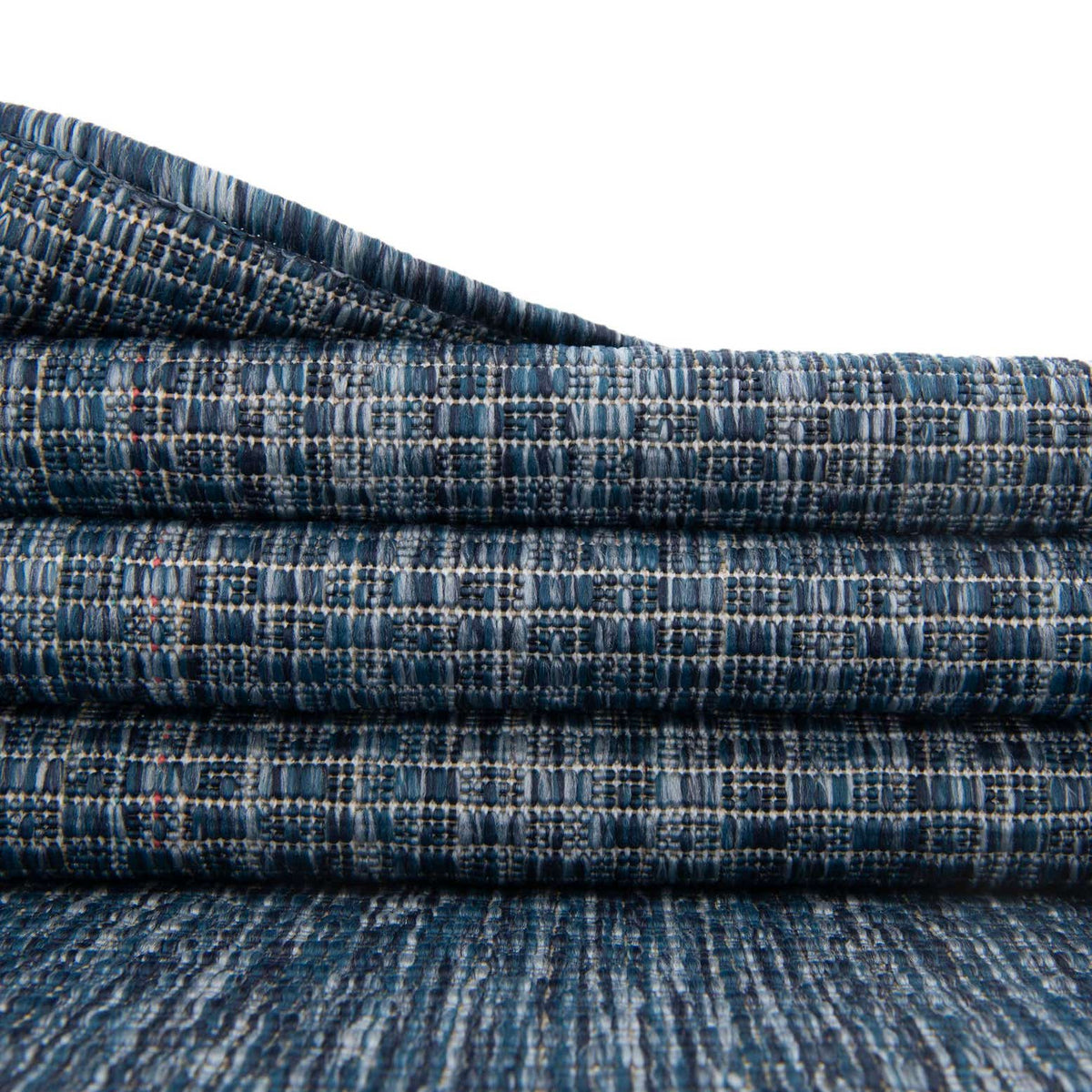 Rechteck Outdoor Teppich Tulum Outdoor in Blau von Hadorn™ - Lifestyle Image