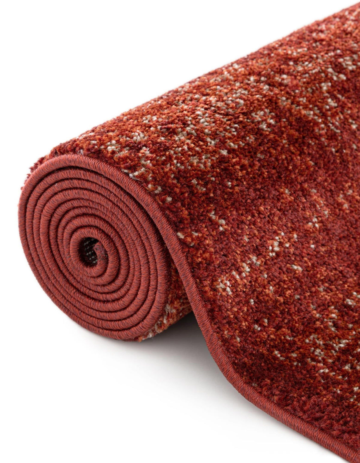 Rund Teppich Loft in Rot von Hadorn™ - Lifestyle Image