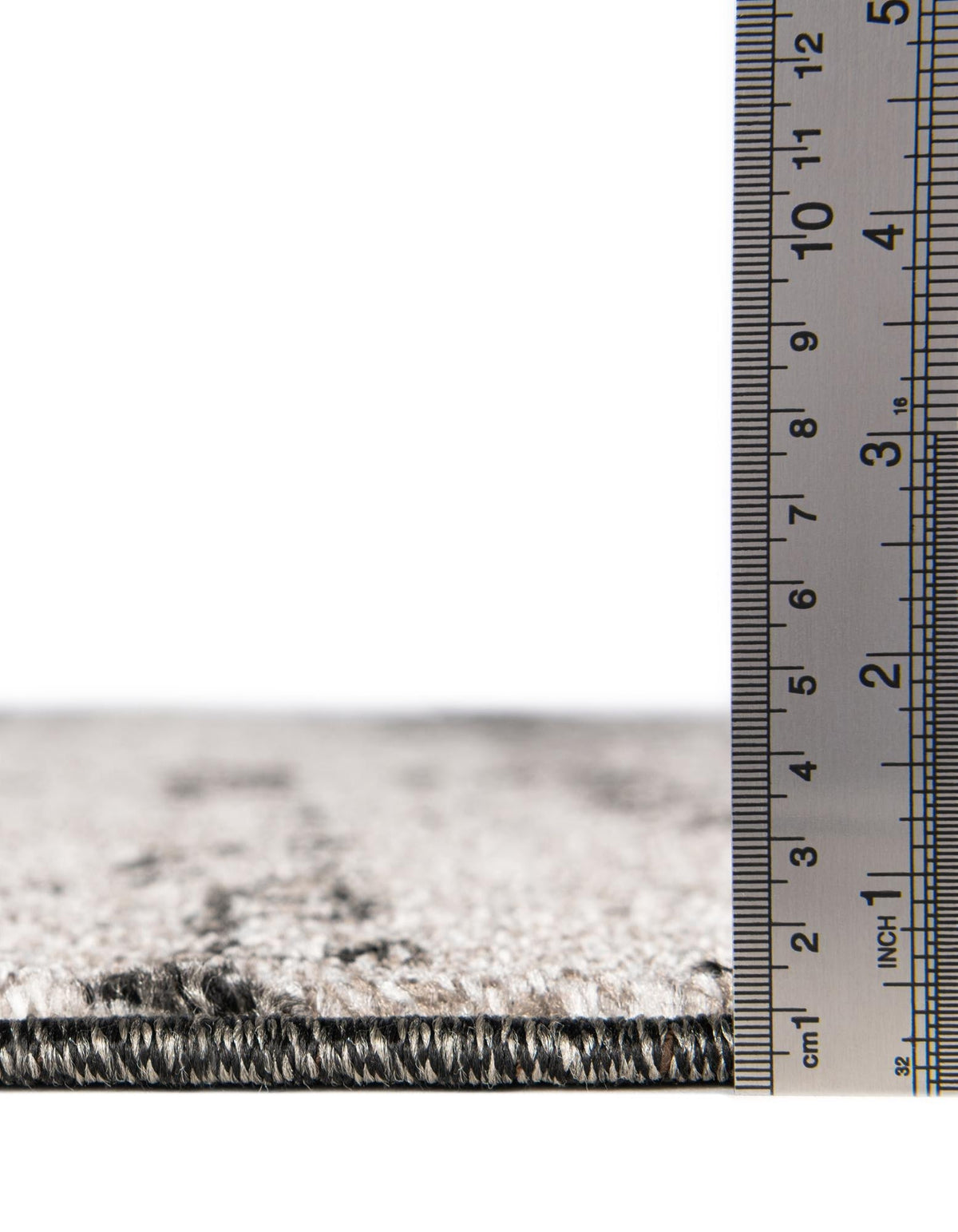 Quadratisch Teppich Loft in Dunkelgrau von Hadorn™ - Lifestyle Image