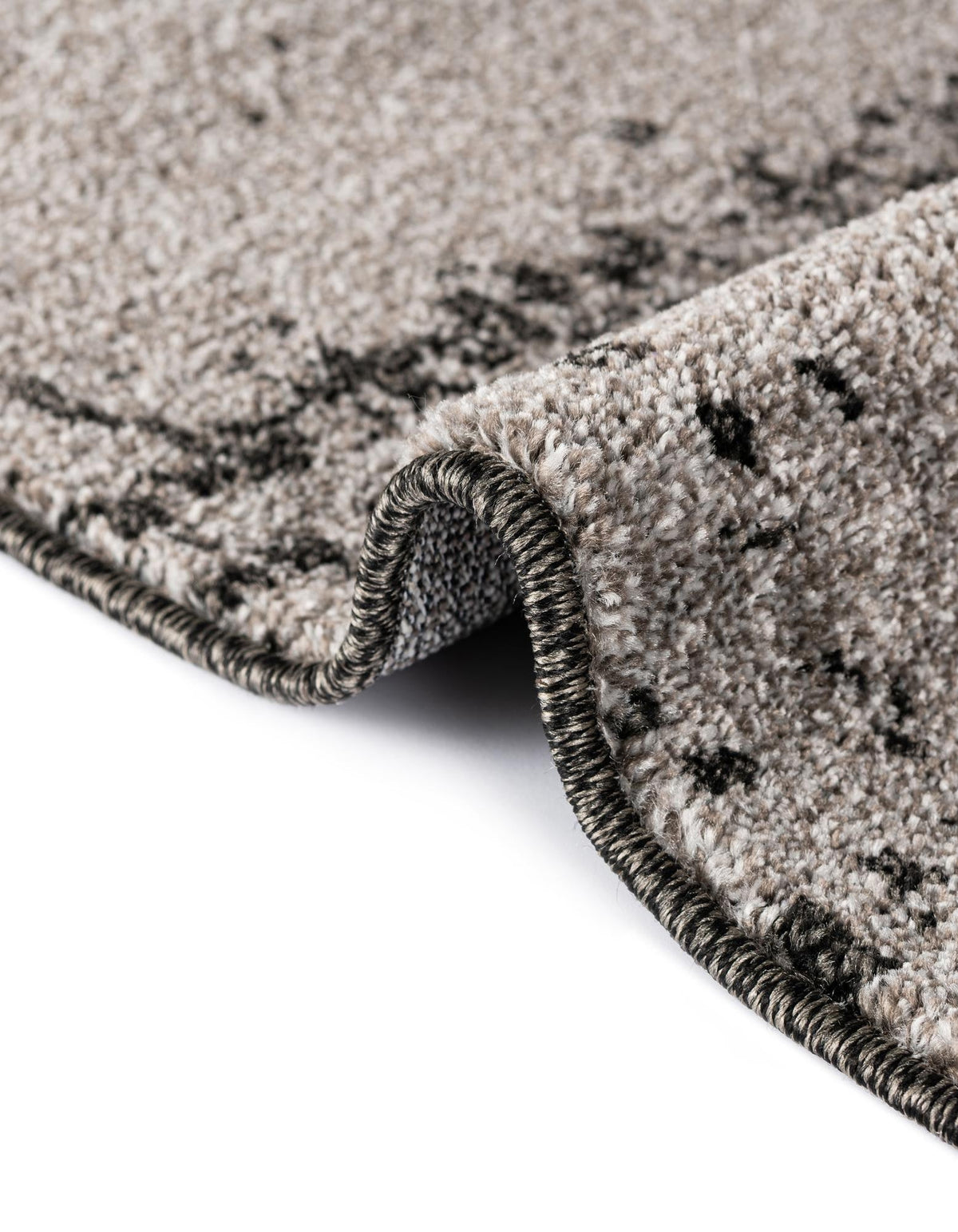 Quadratisch Teppich Loft in Dunkelgrau von Hadorn™ - Lifestyle Image