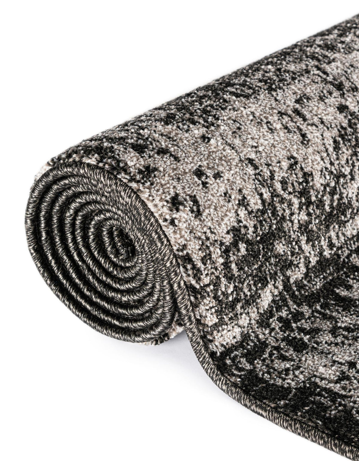 Quadratisch Teppich Loft in Dunkelgrau von Hadorn™ - Lifestyle Image