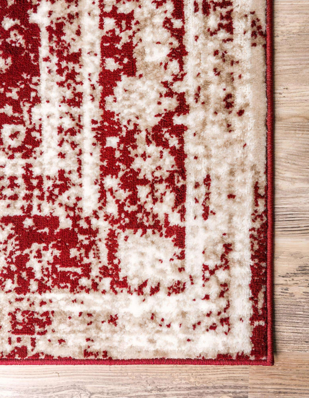 Rechteck Teppich Monaco in Burgund von Hadorn™ - Lifestyle Image