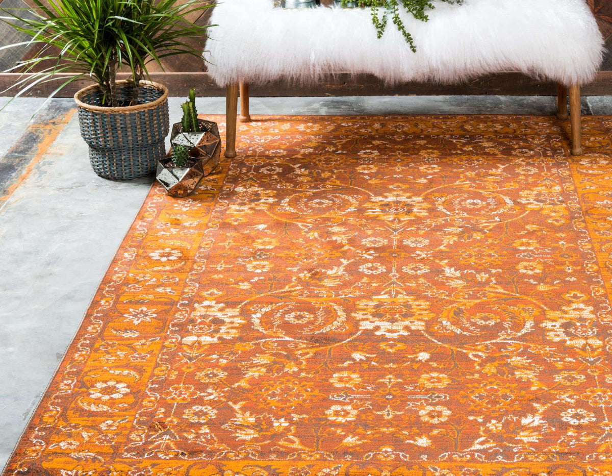 Rechteck Teppich Istanbul in Braun von Hadorn™ - Lifestyle Image