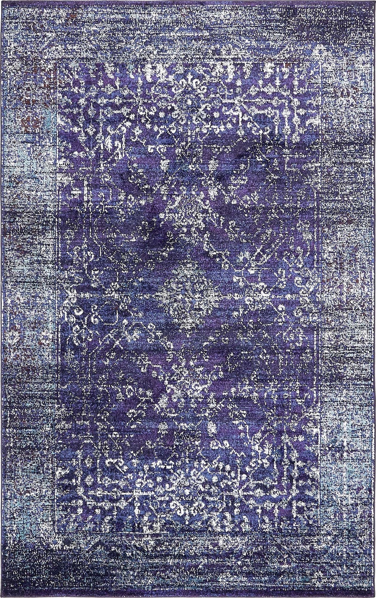 Rechteck Teppich Lexington in Blau von Hadorn™ - Lifestyle Image