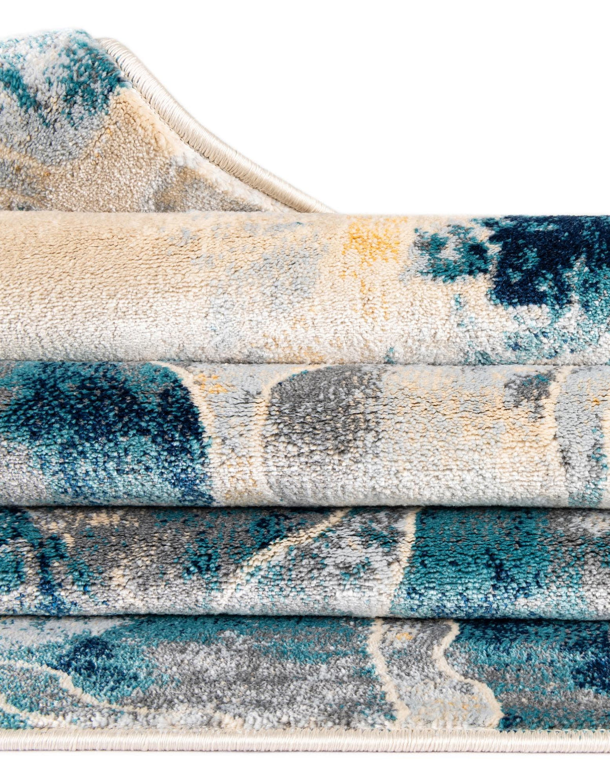 Rechteck Teppich Ethereal in Marineblau von Hadorn™ - Lifestyle Image