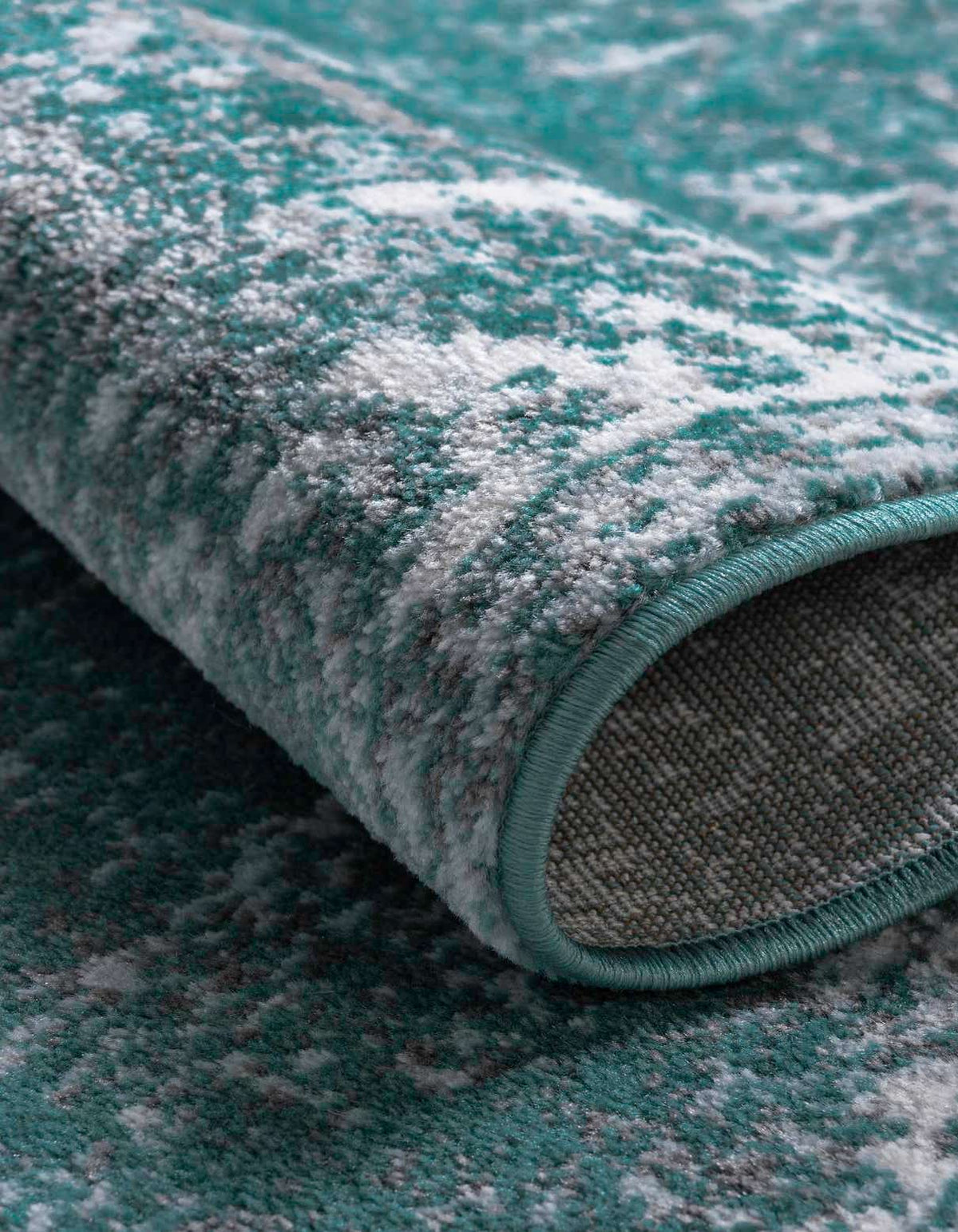 Rechteck Teppich Monaco in Türkis von Hadorn™ - Lifestyle Image