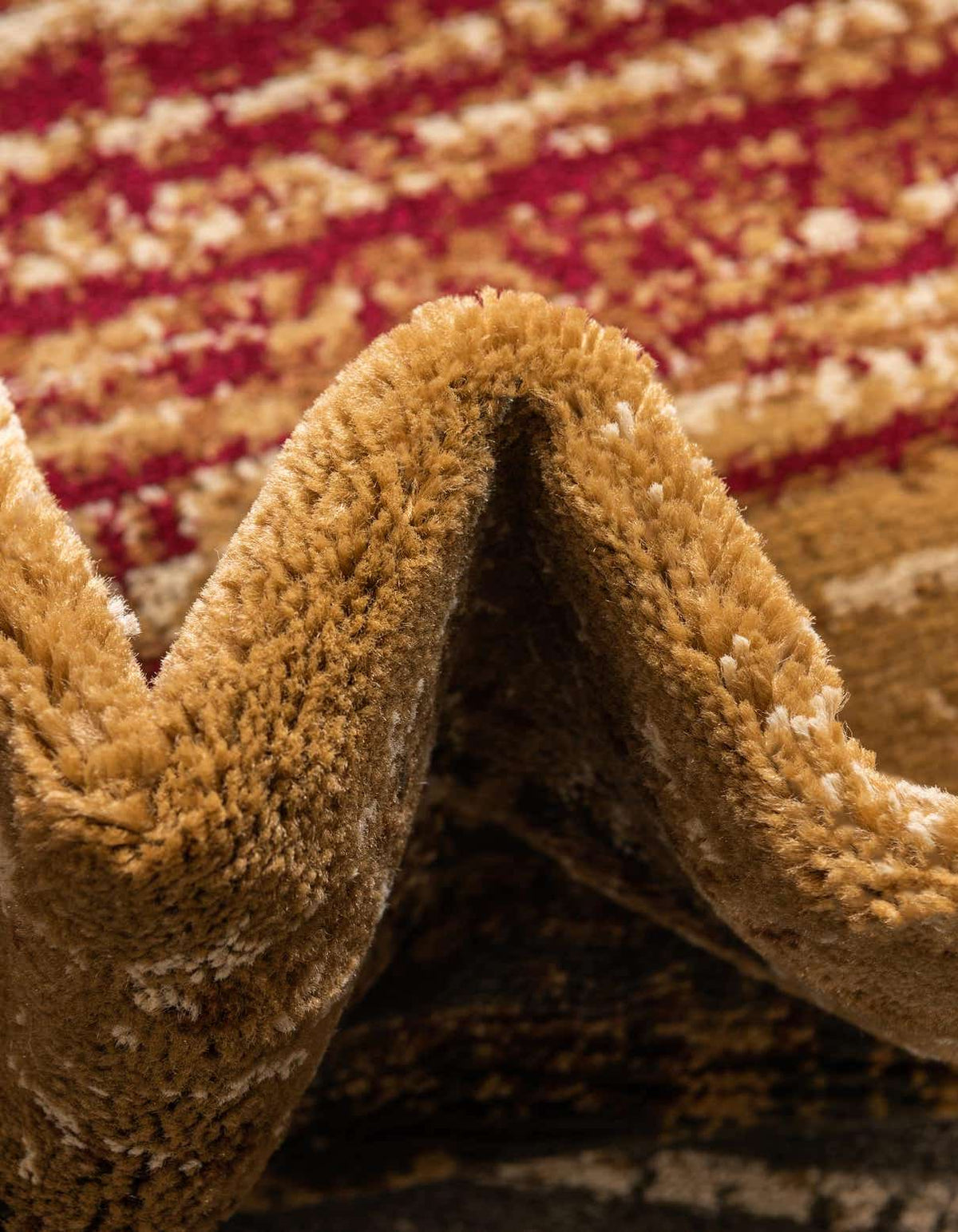 Rechteck Teppich Coffee Shop in Beige von Hadorn™ - Lifestyle Image