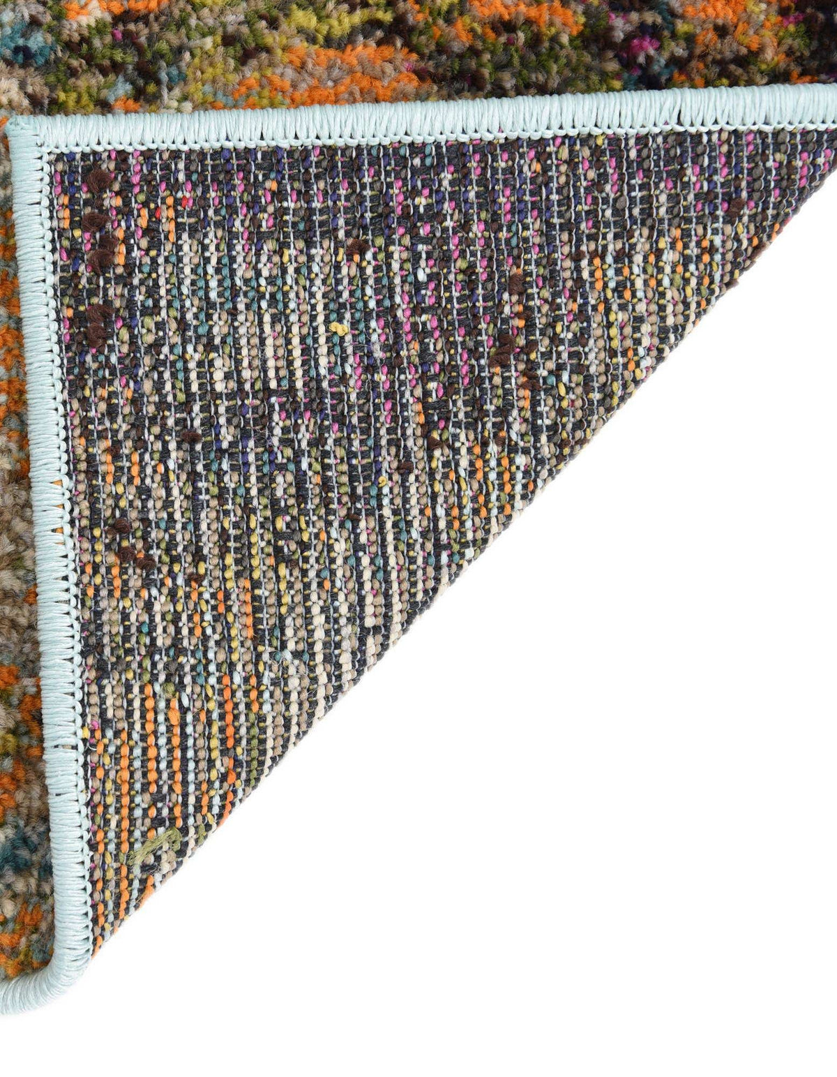Kunstfaser Teppich Glitter in Blau von Hadorn™ - Lifestyle Image