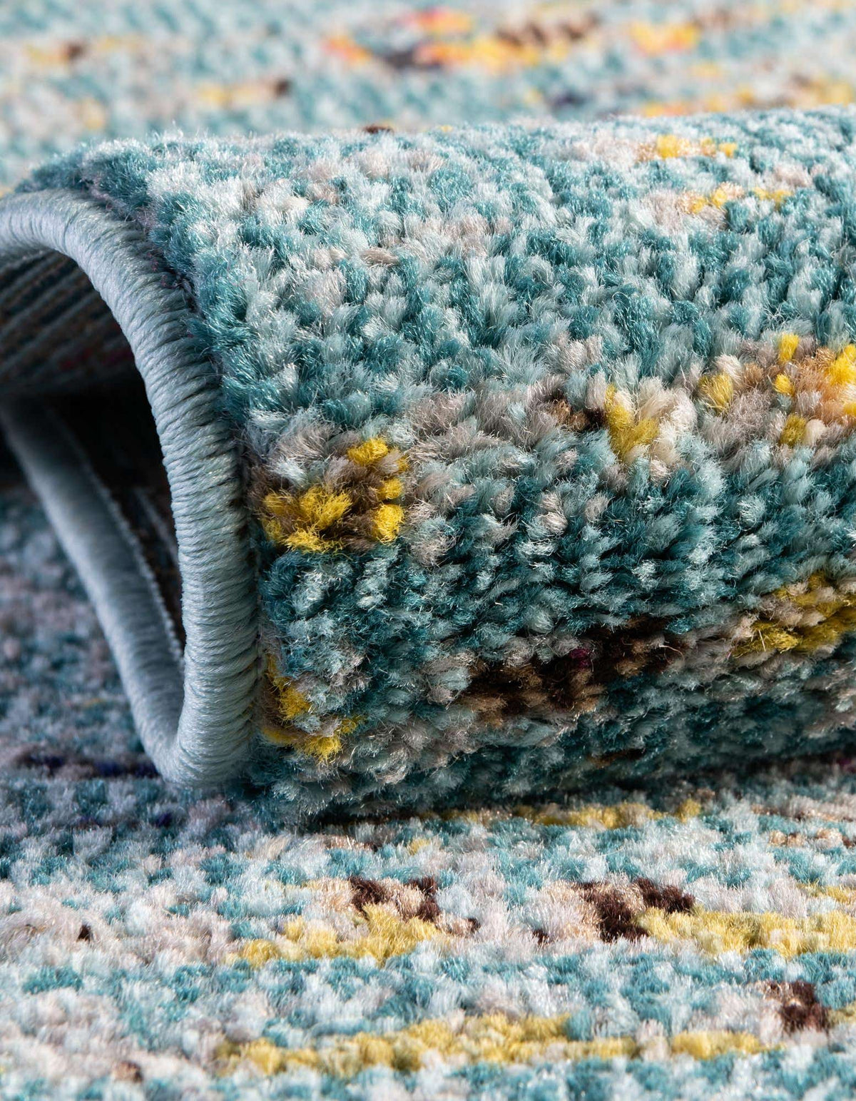 Rechteck Teppich Arte in Türkis von Hadorn™ - Lifestyle Image