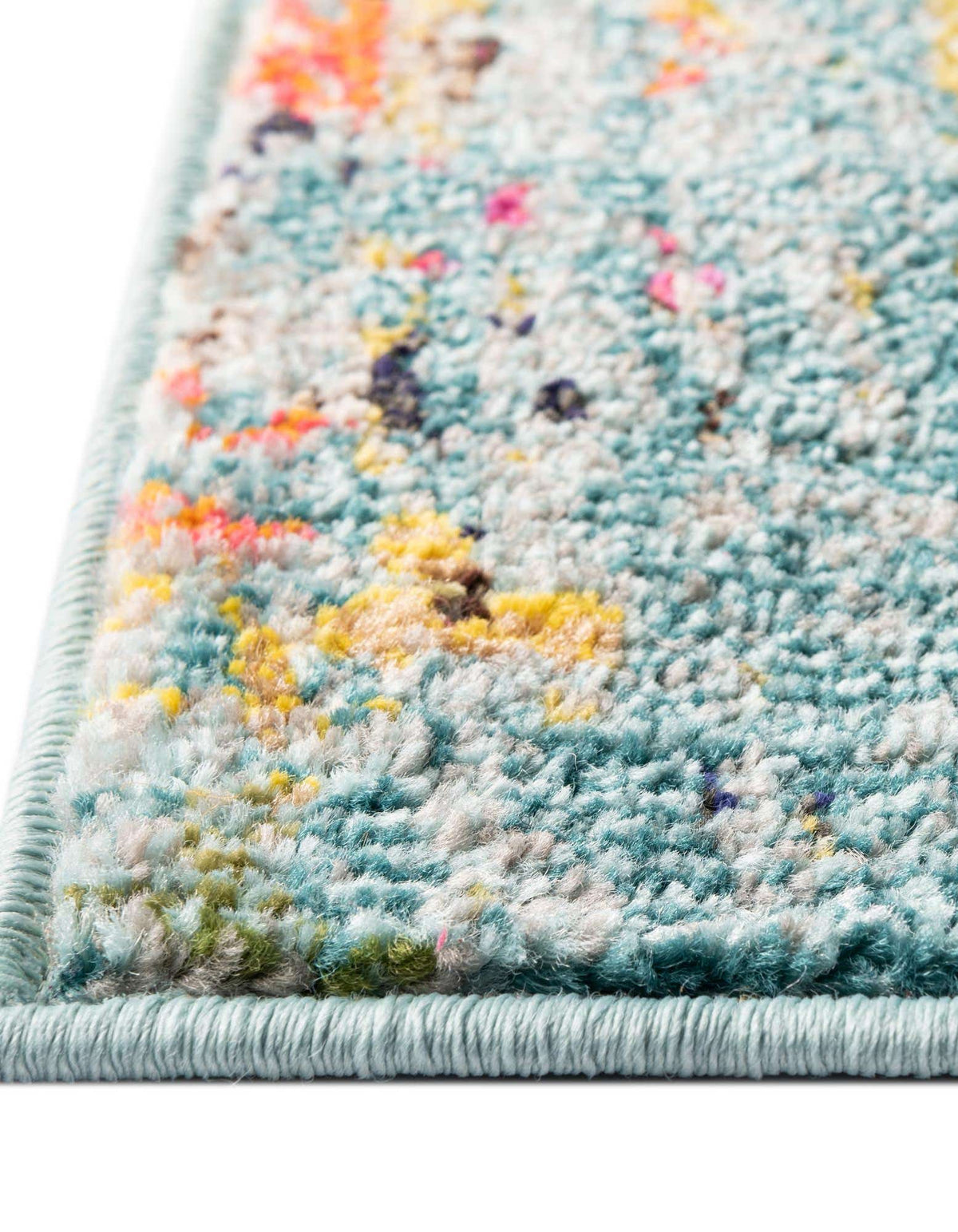 Rechteck Teppich Arte in Türkis von Hadorn™ - Lifestyle Image