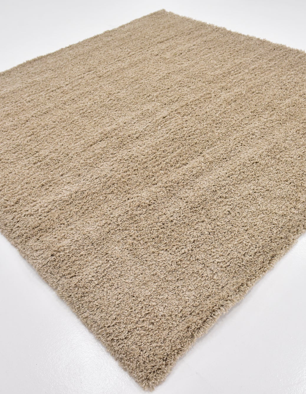 Quadratisch Hochflorteppich Solid Shag in Blau von Hadorn™ - Lifestyle Image