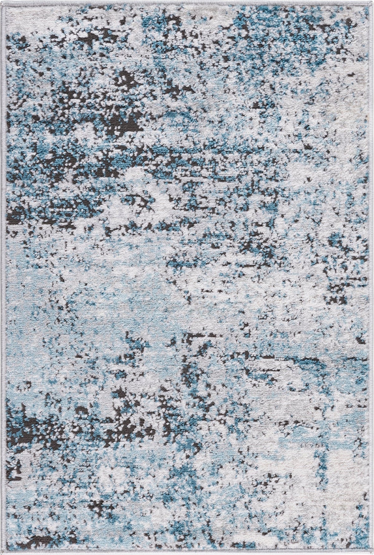 Rechteck Teppich Leipzig in Blau von Hadorn™ - Lifestyle Image