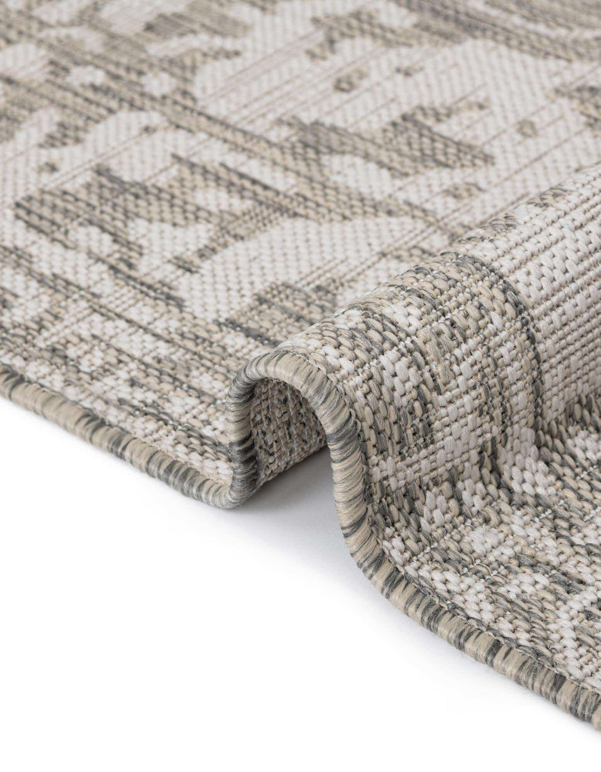 Rechteck Outdoor Teppich Jill Zarin Outdoor in Grau von Hadorn™ - Lifestyle Image