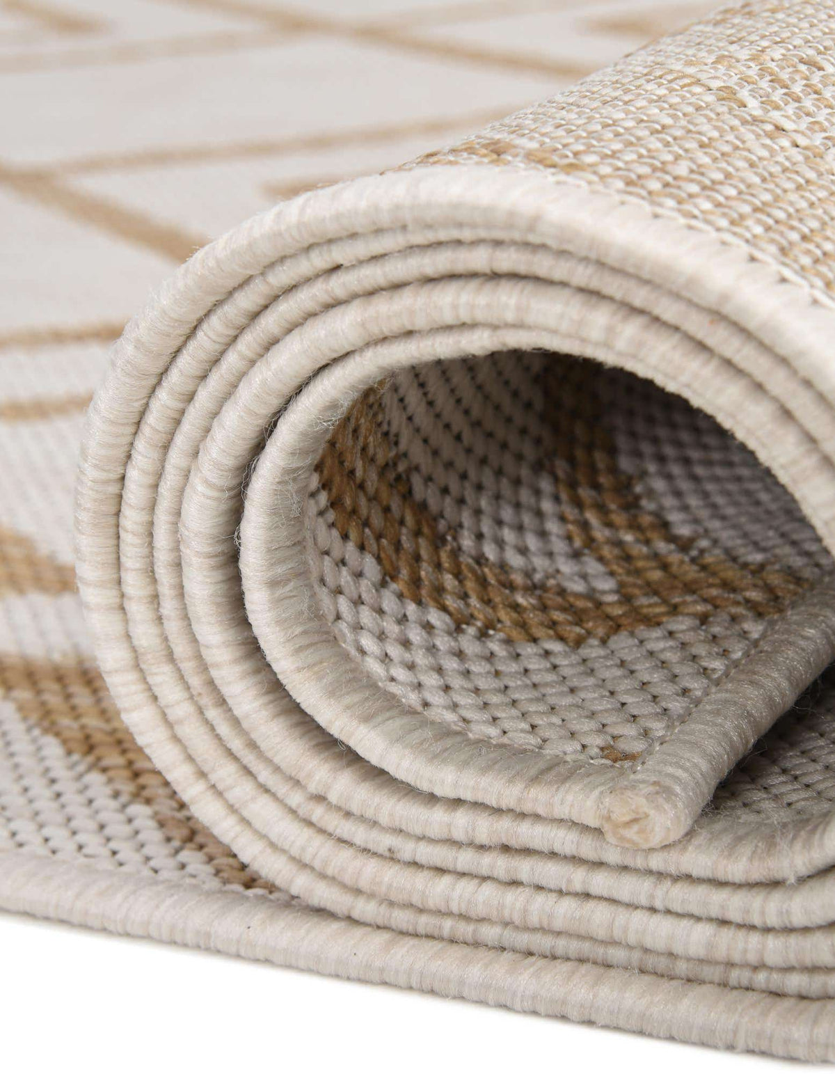 Rechteck Outdoor Teppich Jill Zarin Outdoor in Beige von Hadorn™ - Lifestyle Image