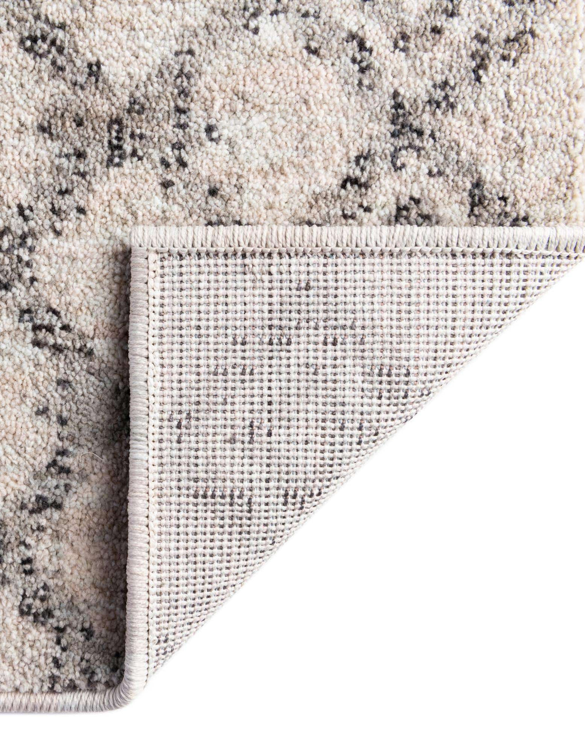 Rechteck Teppich Eco Trellis in Elfenbein von Hadorn™ - Lifestyle Image