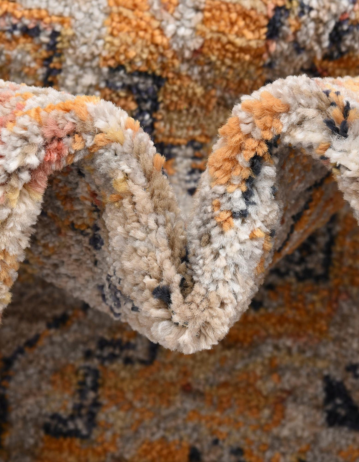 Rund Teppich Lola in Gelb von Hadorn™ - Lifestyle Image