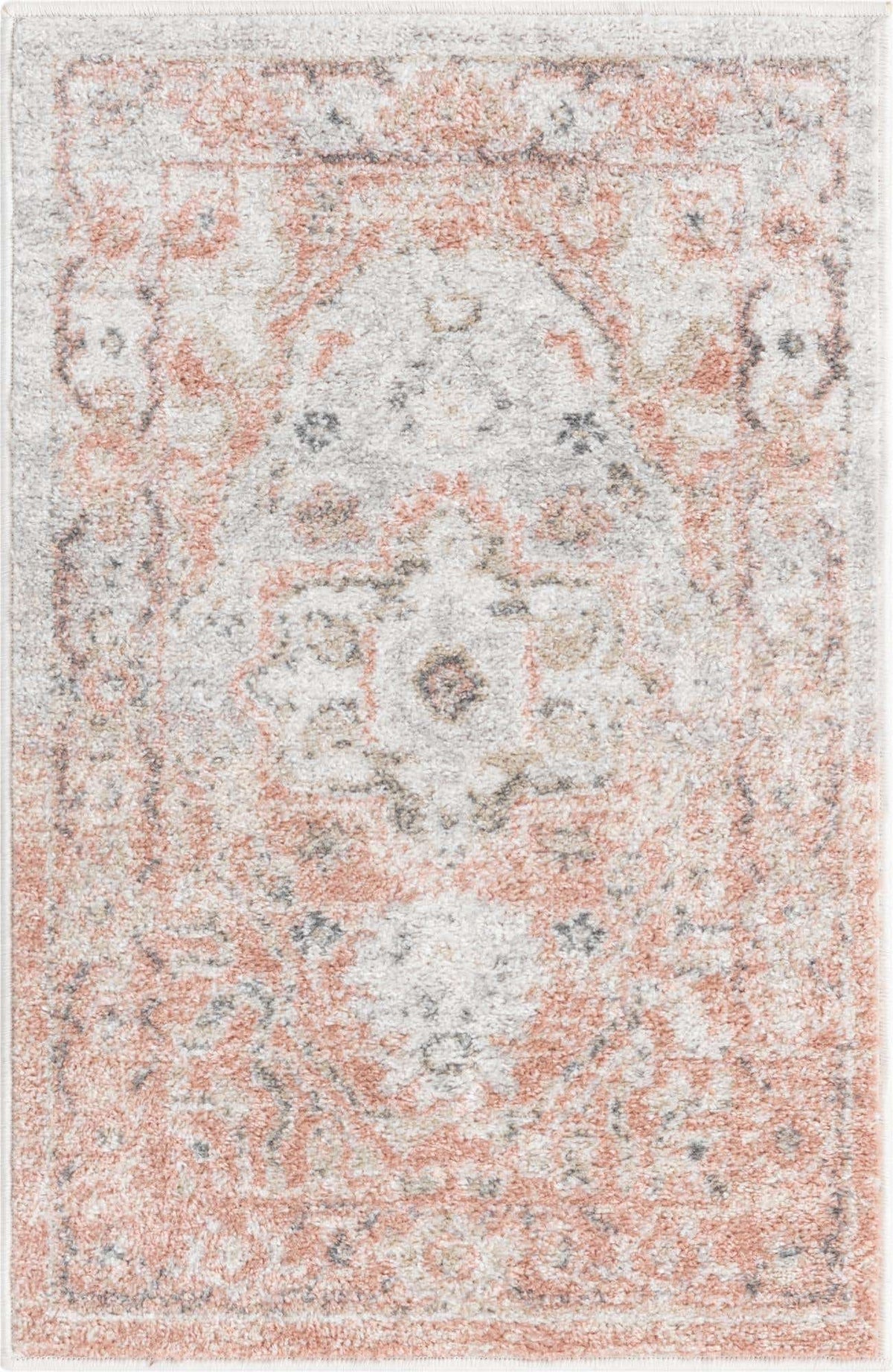 Rechteck Teppich Madeline Vintage in Rosenrosa von Hadorn™ - Lifestyle Image