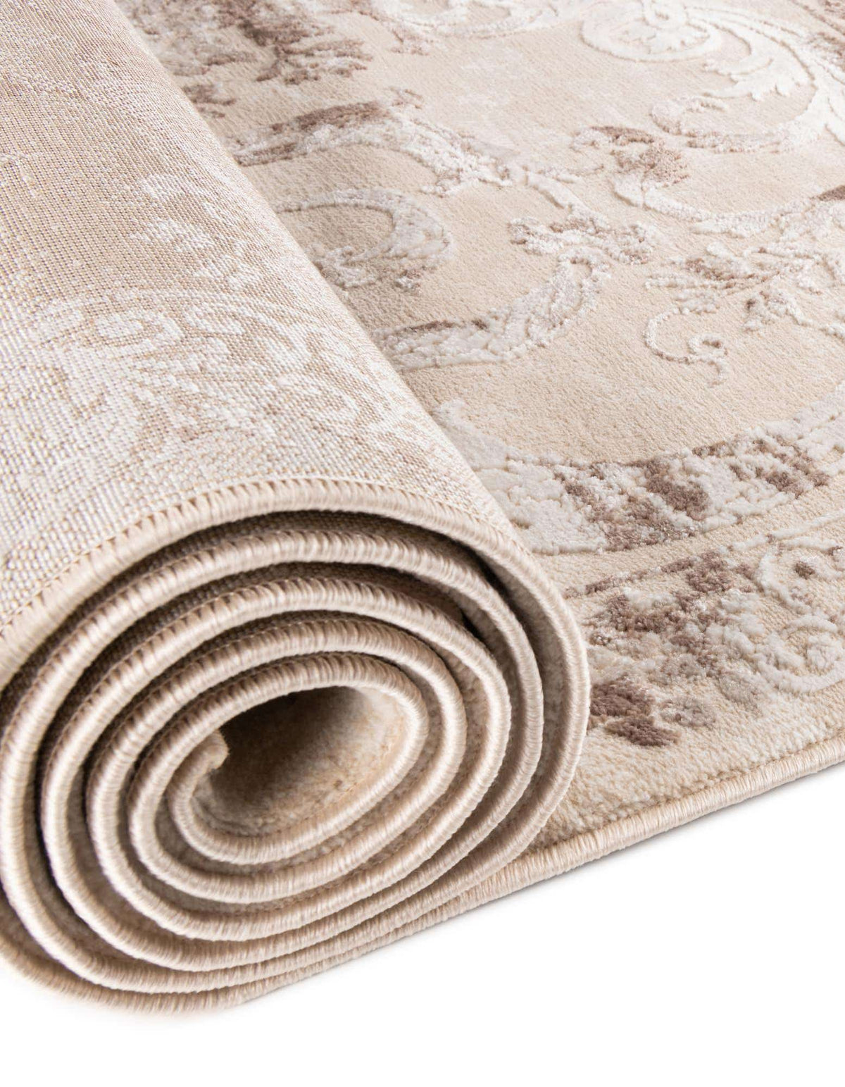 Rechteck Teppich Finsbury in Beige von Hadorn™ - Lifestyle Image