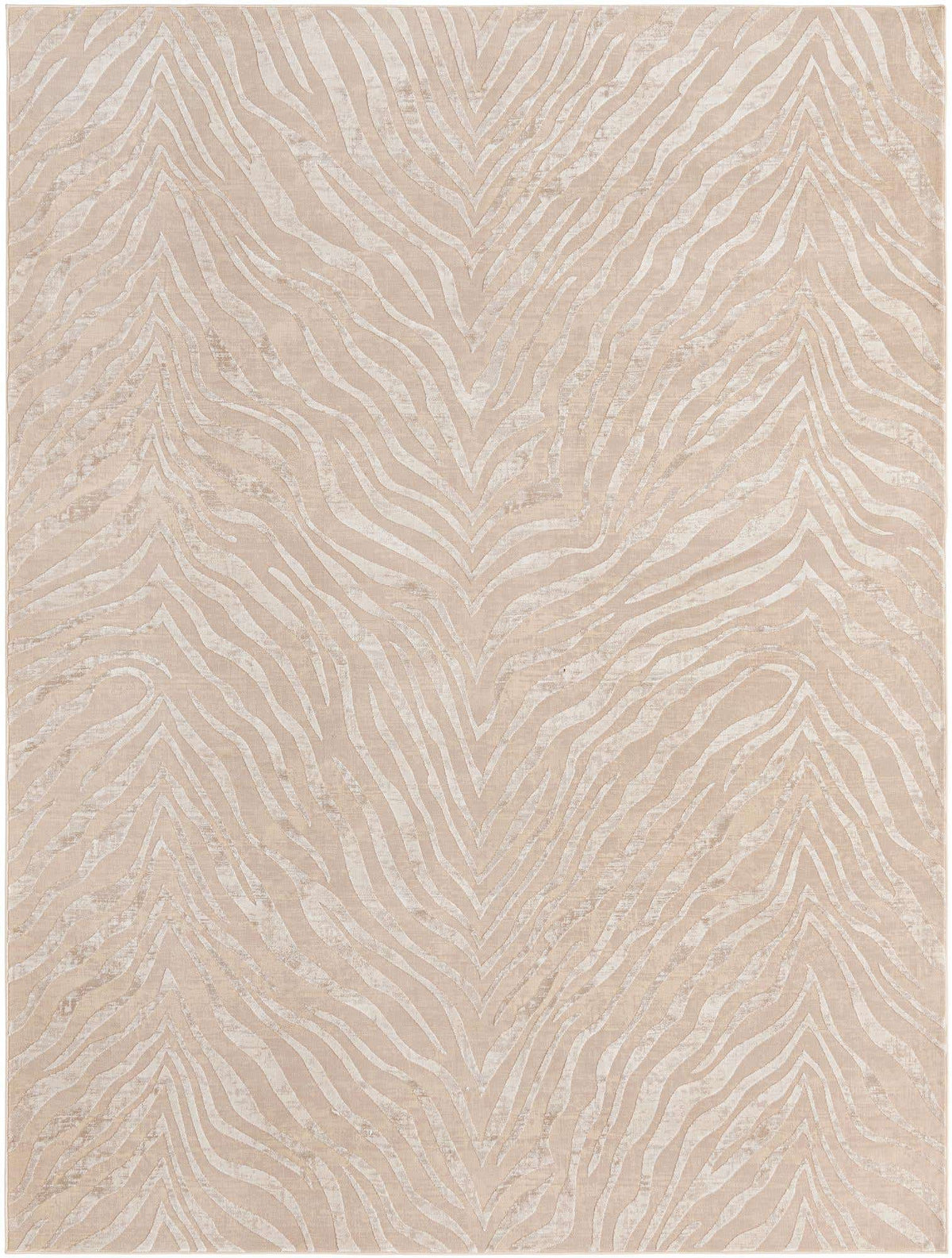 Rechteck Teppich Finsbury in Elfenbeinbeige von Hadorn™ - Lifestyle Image