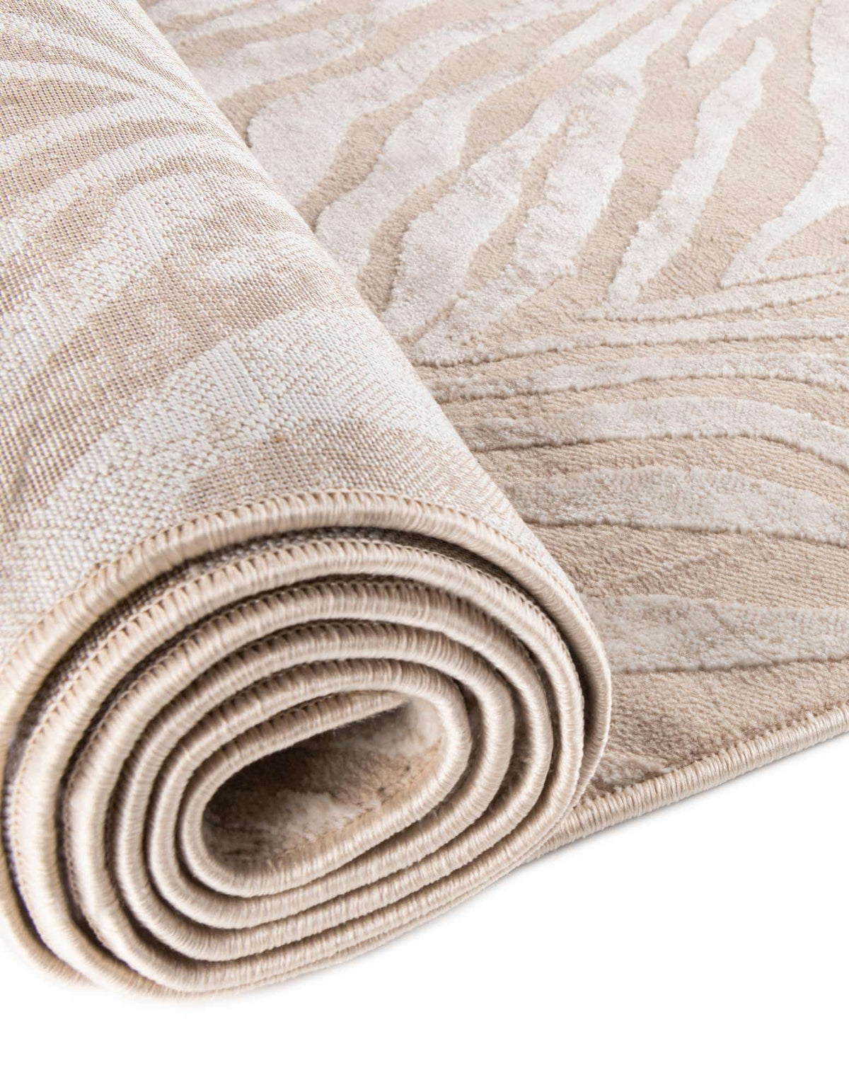 Rechteck Teppich Finsbury in Elfenbeinbeige von Hadorn™ - Lifestyle Image