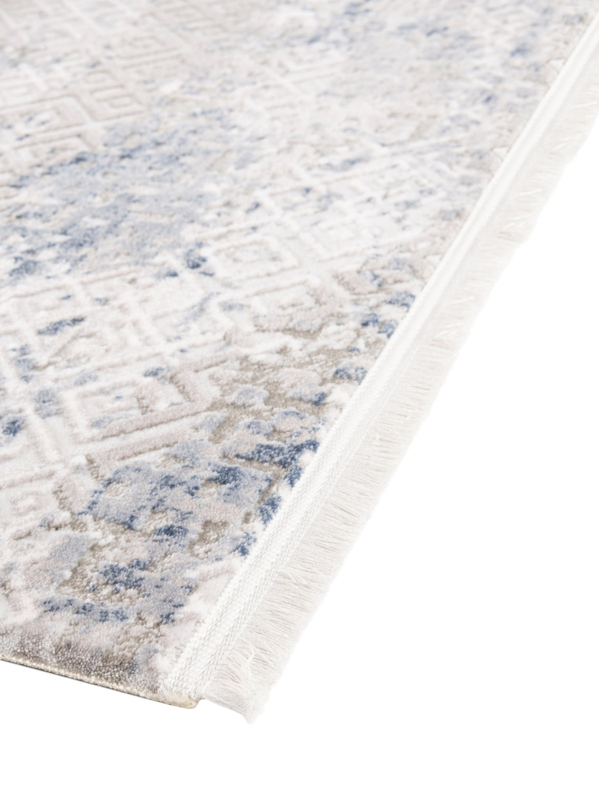 Läufer Teppich Davos Fusion in Blau von Hadorn™ - Lifestyle Image
