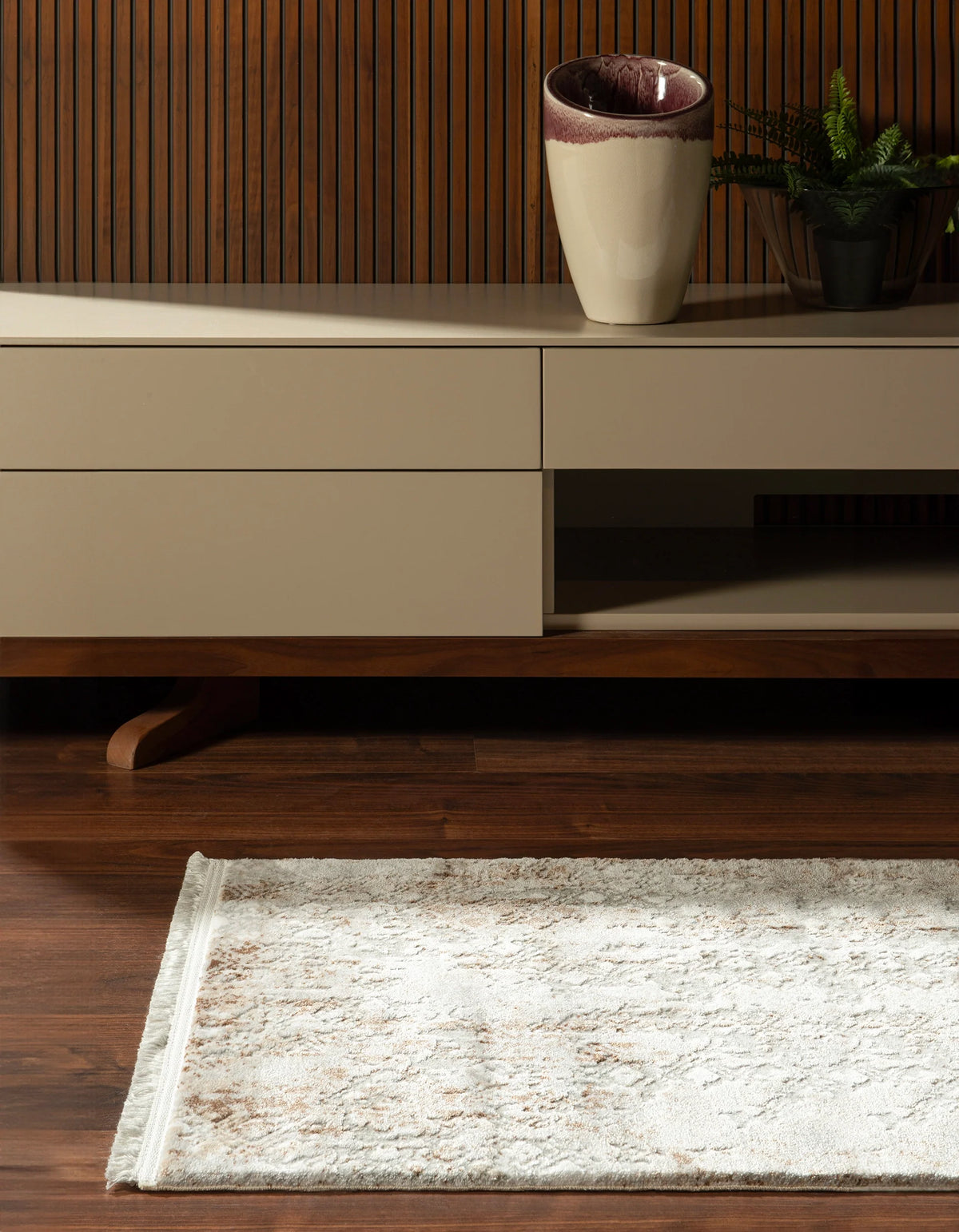 Läufer Teppich Davos Magic in Beige von Hadorn™ - Lifestyle Image