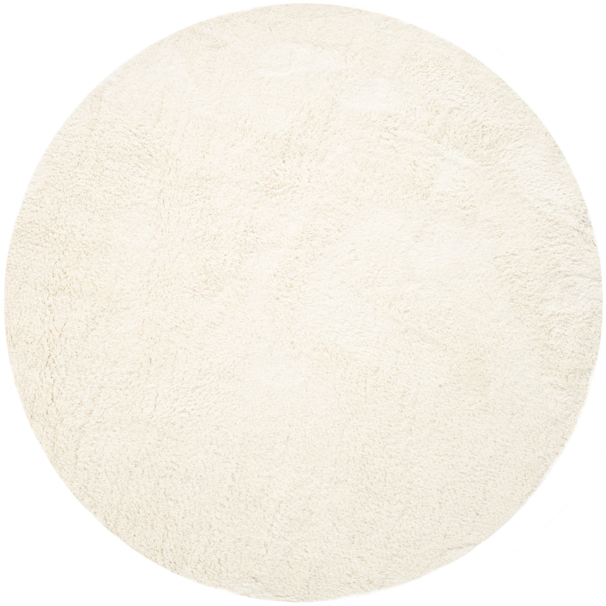 Rund Teppich Luzern in Weiss von Hadorn™ - Lifestyle Image