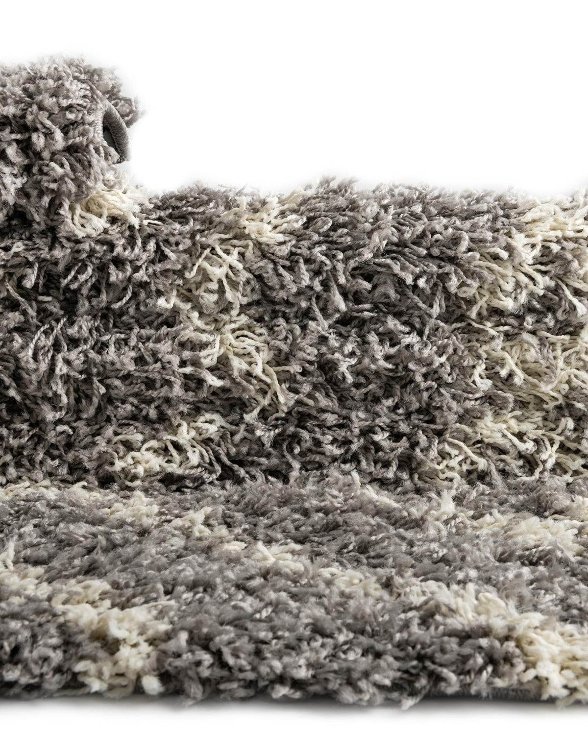 Läufer Hochflorteppich Trellis Shag in Grau von Hadorn™ - Lifestyle Image